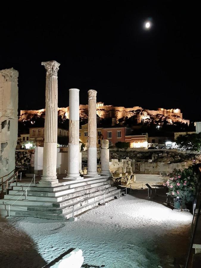 Sunny Studio With Parthenon View Balcony Athen Exterior foto